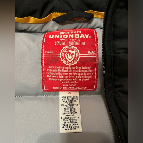 Premium UnionBay Down Vest - Picture 5 of 5